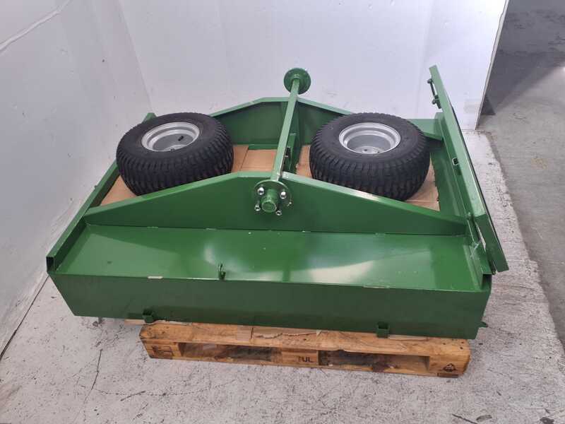 OUTLET - DIFETTI ESTETICI - Francini FQ6 - Carrello trainato per trattorino in acciaio - 150x110(h 25 cm)