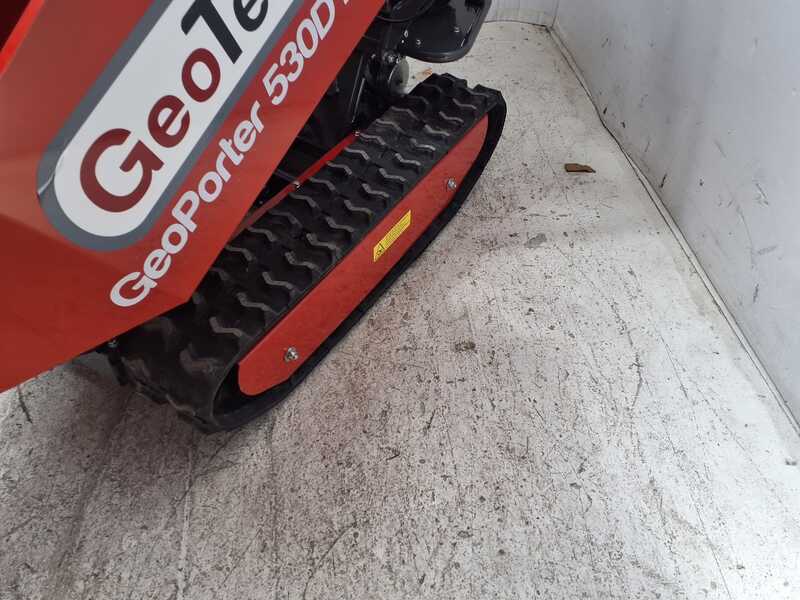 OUTLET - UTILIZZATA PER PROVA - GeoTech-Pro GeoPorter 530D Hydro - Minitransporter con cassone dumper idraulico 500Kg
