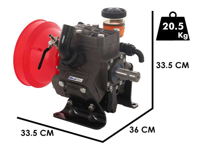 Annovi Reverberi AR 813 - Pompa per irrorazione a trattore - Alta pressione