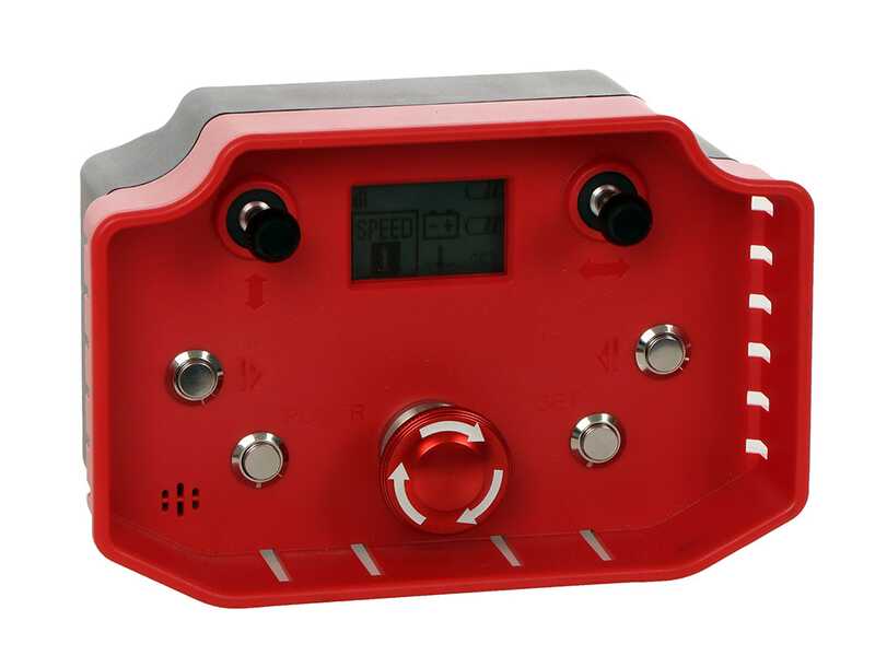 Blue Bird FM 24-65 - Robot Trinciaerba cingolato ibrido (scoppio + batteria) - Telecomandato