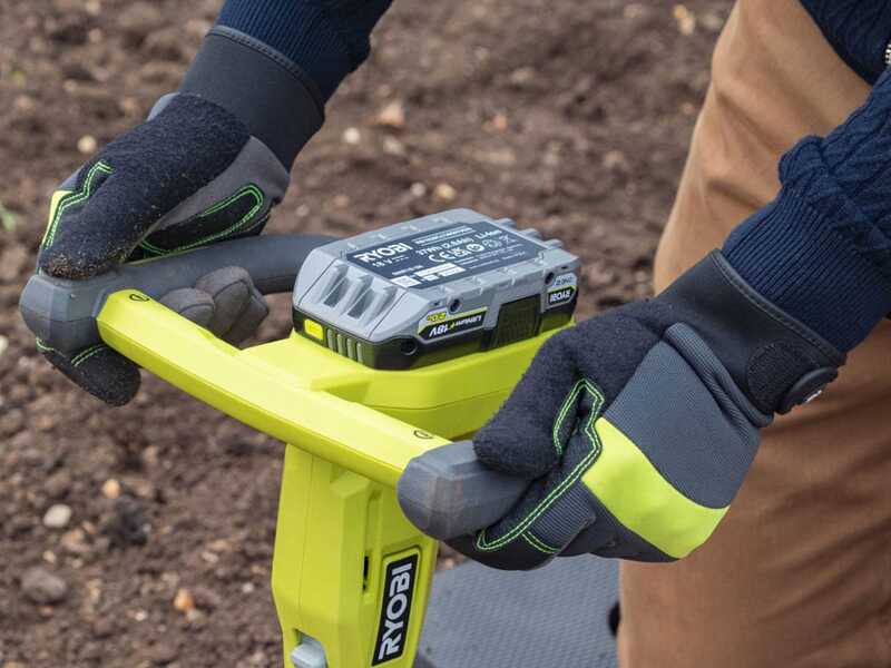 Ryobi RY18HA-0 - Trivella a batteria - 18 V - SENZA BATTERIE E CARICABATTERIE