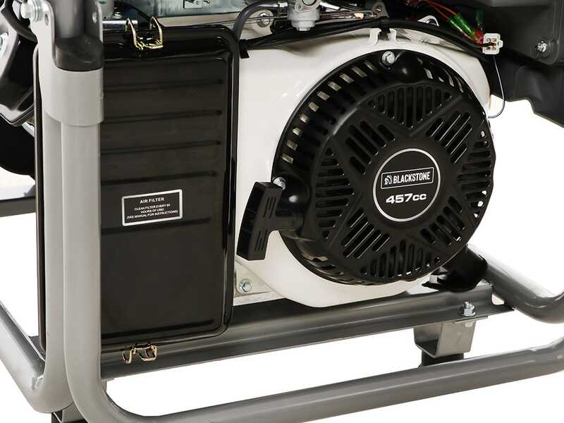 OUTLET - PICCOLI DIFETTI ESTETICI - BlackStone BG 11050 - Generatore di corrente a benzina con AVR 7.8 kW - Continua 7.5 kW Full-Power + ATS