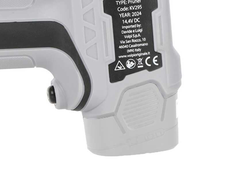 Volpi KV295 - Forbice elettrica da potatura - 14.4V - SENZA BATTERIE E CARICABATTERIE