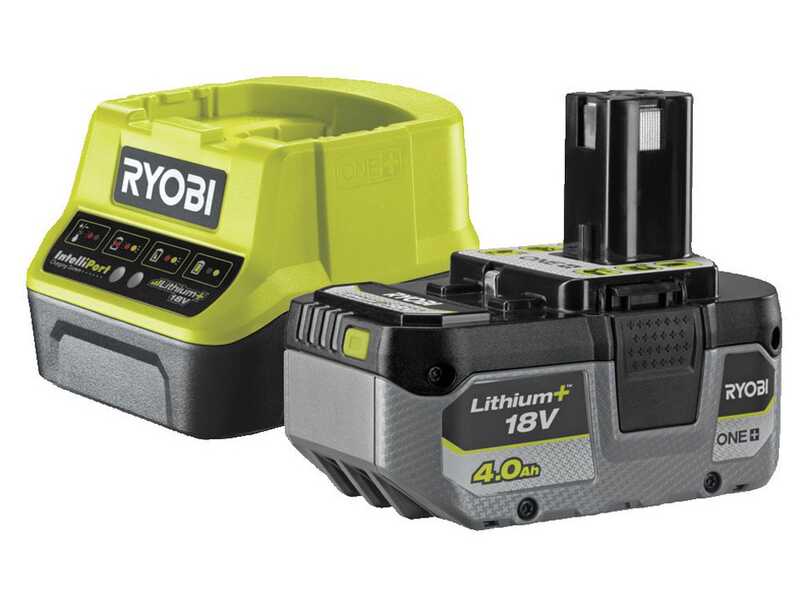 Ryobi RY18BLB-140 - Soffiatore a batteria per foglie turbojet - 18 V 4 Ah