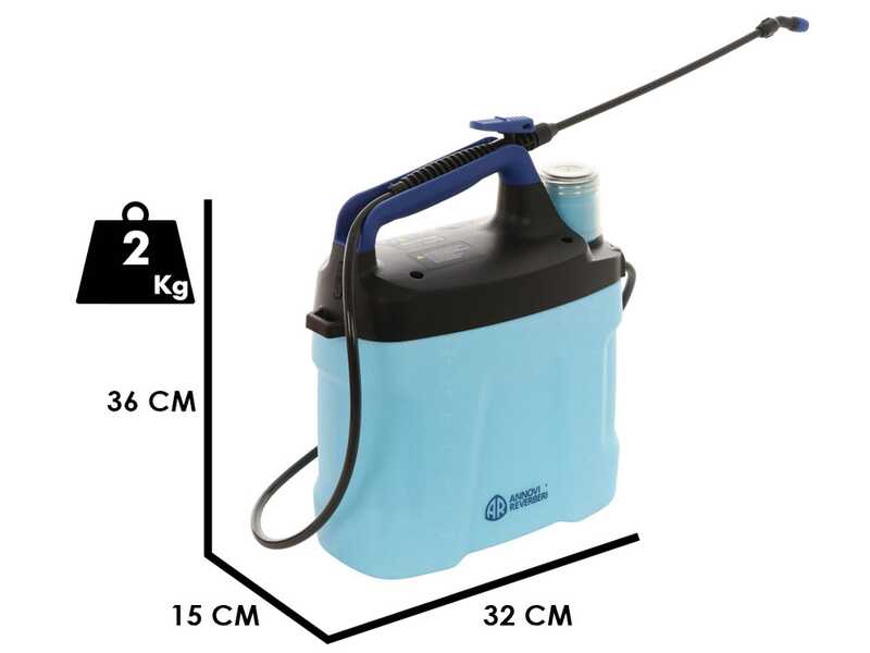 Annovi Reverberi AR Spray 8 - Pompa irroratrice elettrica a batteria - 8 Litri