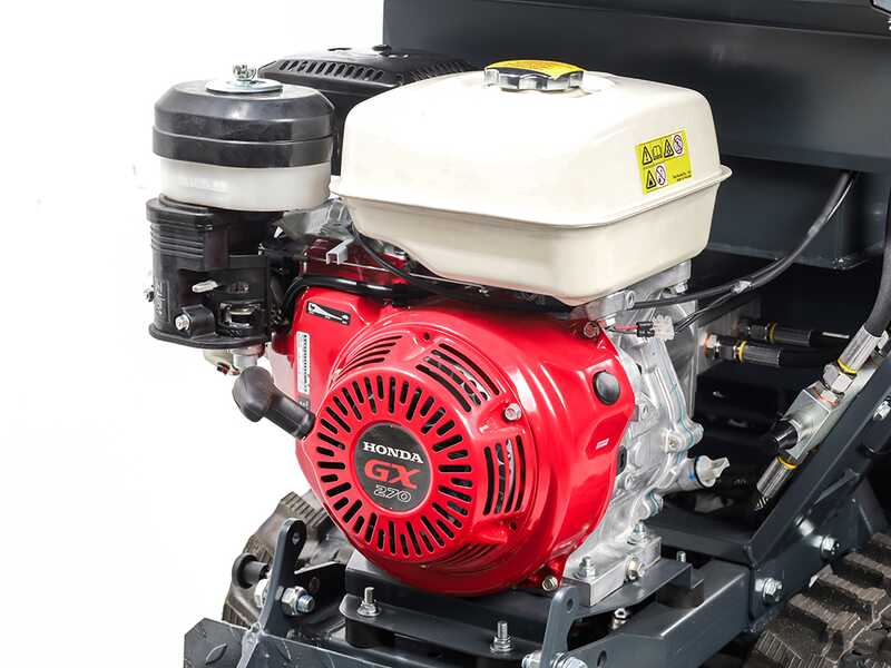 Benassi H660CS - Motocarriola cingolata - Cassone dumper idraulico con pala - Portata 600Kg