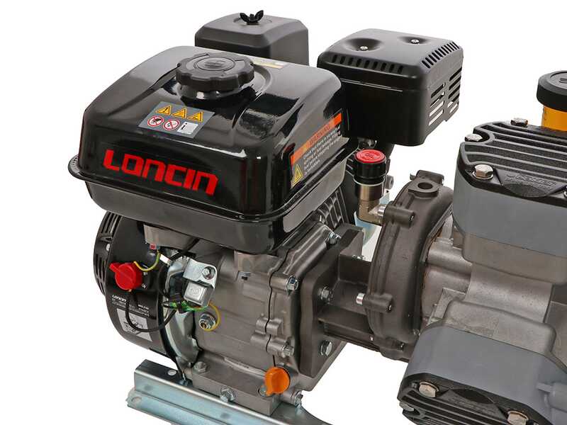 Comet MTP P40/20 BA (CE) - Motopompa irrorazione a scoppio - motore Loncin G200F  - versione per acidi e prodotti chimici