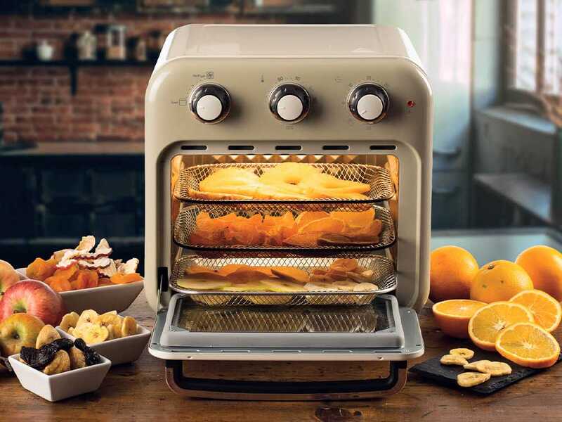 Ariete Vintage Beige - Friggitrice ad aria e forno elettrico 16L