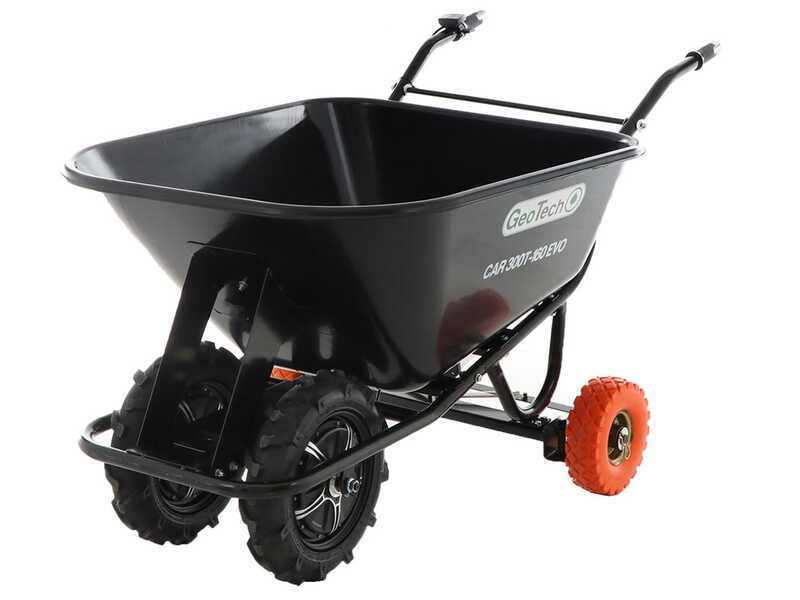 OUTLET - SENZA IMBALLO ORIGINALE - GeoTech CAR 300T-160 EVO - Carriola elettrica a batteria 40V 6Ah