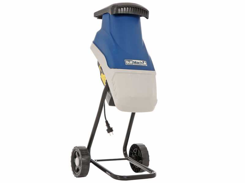 BullMach Tersic 40 - Biotrituratore elettrico - Coltelli reversibili - Cesto di raccolta