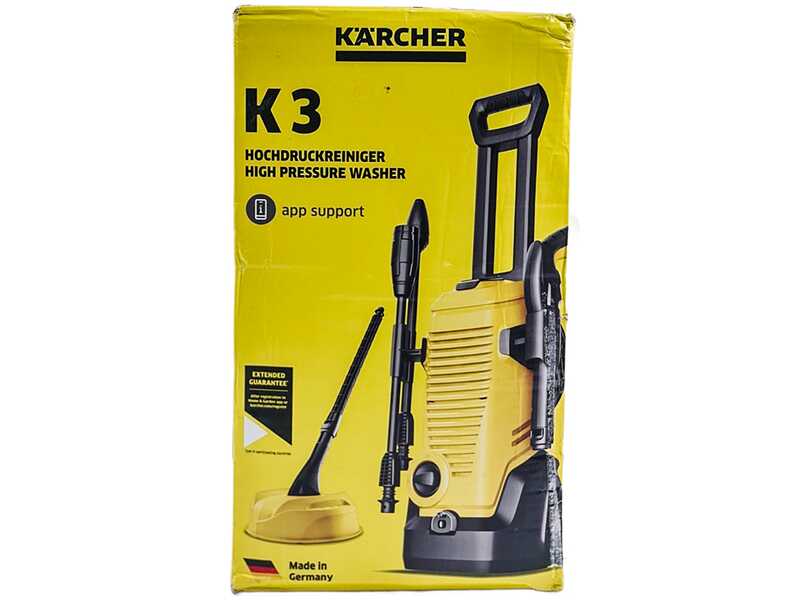 Karcher K3 Home - Idropulitrice ad acqua fredda - 120 bar max - 380 lt/h