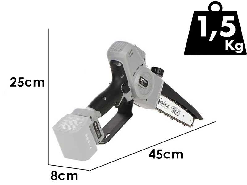 Volpi KVS6000 - Potatore manuale a batteria - 21.6V - SENZA BATTERIE E CARICABATTERIE