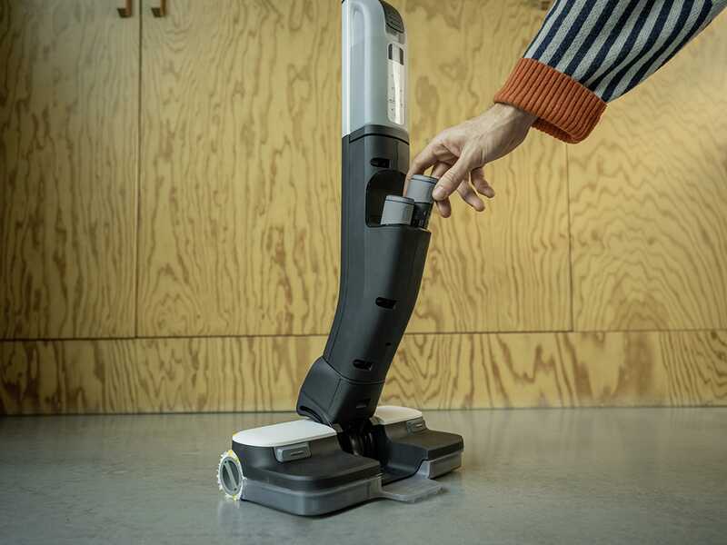 Karcher FC 4-4 - Lavapavimenti a batteria - 3 in 1: lava, asciuga e aspira