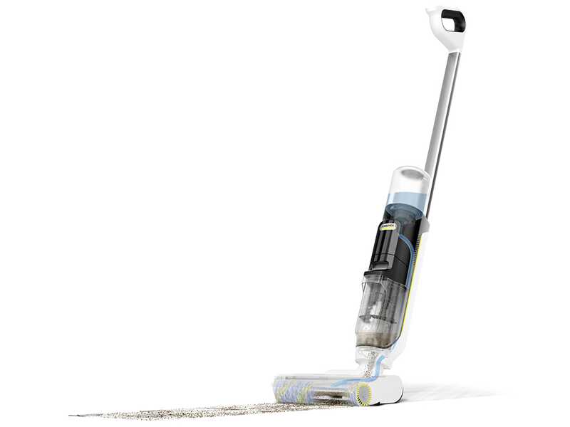 Karcher FCV 3 - Lavapavimenti a batteria - 3 in 1: lava, asciuga e aspira