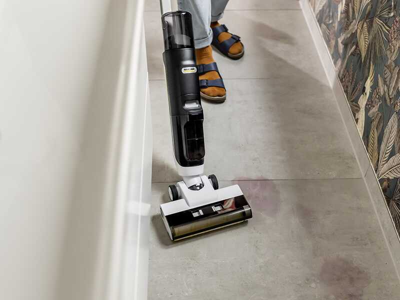 Karcher FCV 3 - Lavapavimenti a batteria - 3 in 1: lava, asciuga e aspira