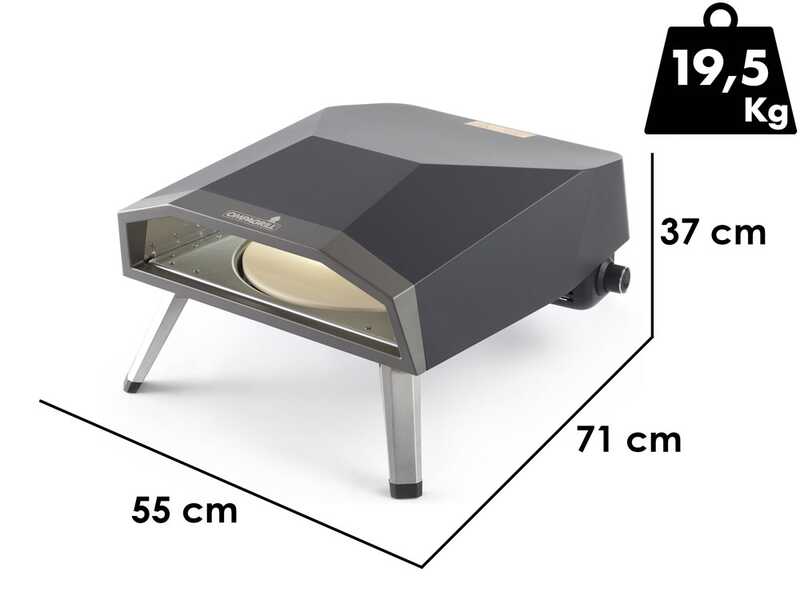 Ompagrill Vesuvio 375 - Forno a gas per pizza