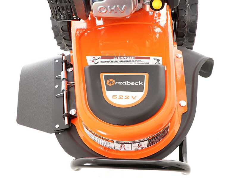 OUTLET - UTILIZZATO PER PROVA - Redback S22V-T6 - Decespugliatore a ruote a benzina 4 tempi semovente