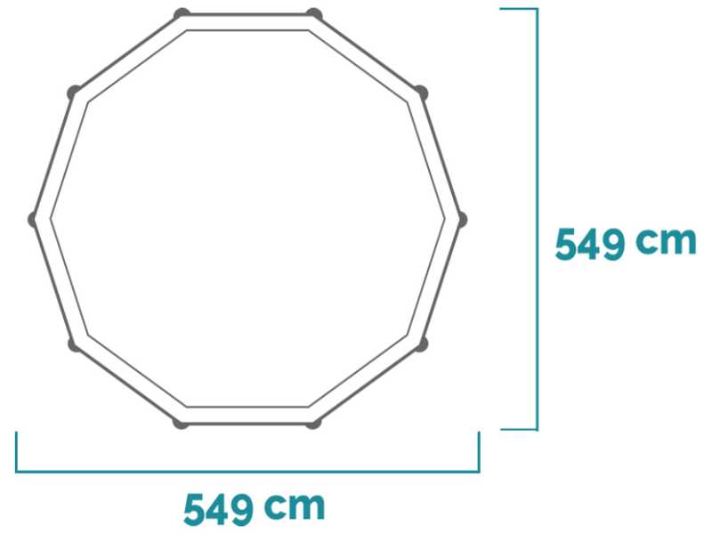 OUTLET - SENZA IMBALLO ORIGINALE - Intex Ultra XTR Frame 26330NP - Piscina Rotonda