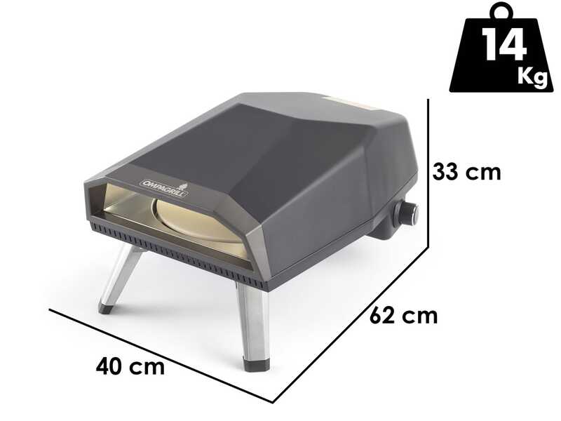 Ompagrill Vesuvio 310 - Forno a gas per pizza