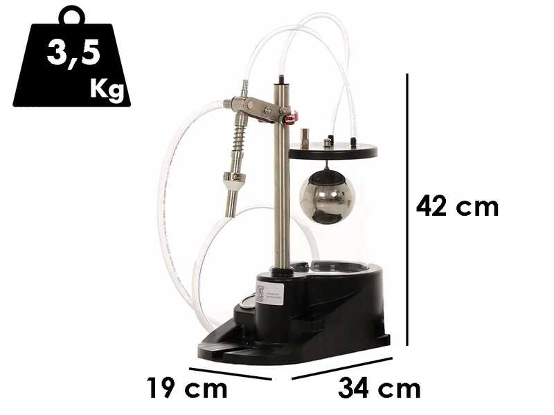 Il-Tec Ultrafiller 1 Lite Standard - Imbottigliatrice a depressione elettrica con beccuccio removibile