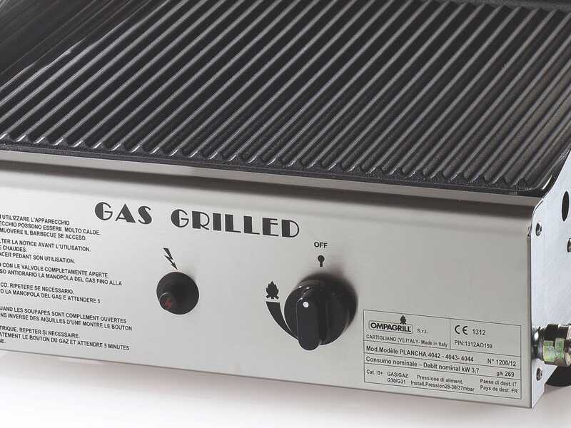 Ompagrill Single 4043/M - Plancha a gas