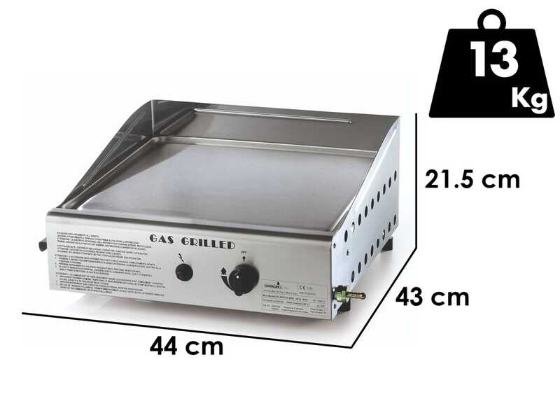 Ompagrill Single 4044/M - Plancha a gas