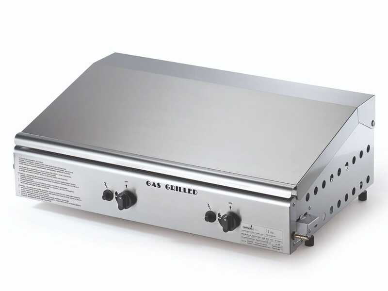 Ompagrill Double 4068/Cover/M - Plancha a gas con coperchio
