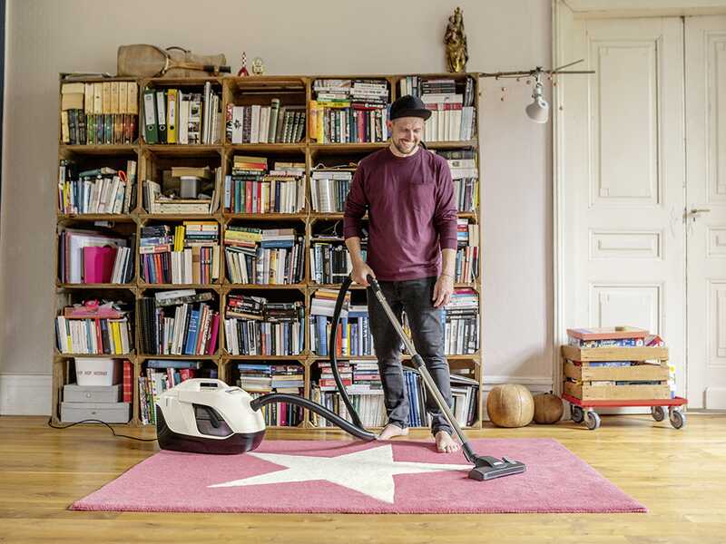 Karcher DS 6 - Aspirapolvere a traino con filtro ad acqua - 650 W