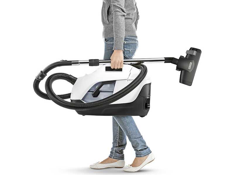 Karcher DS 6 - Aspirapolvere a traino con filtro ad acqua - 650 W