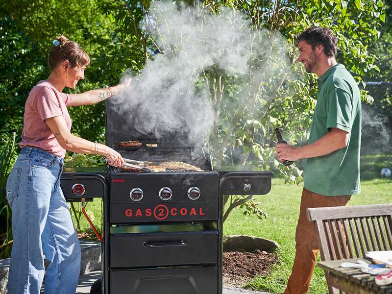 Char-Broil Gas2Coal 330 Special Edition - Barbecue a gas e carbone