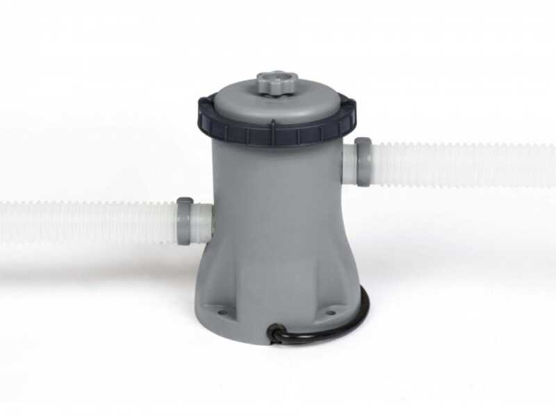 OUTLET - SENZA IMBALLO ORIGINALE - Bestway Steel Pro 56679 - Piscina Rotonda + Pompa filtro 16 W