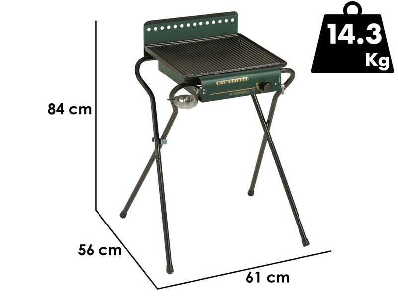 Ompagrill 4043 GHIV/M - Babecue a gas