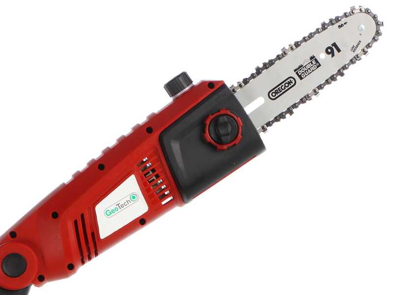 OUTLET - SENZA IMBALLO ORIGINALE - GeoTech PT 750 - Potatore elettrico su asta telescopica - Lama da 19cm