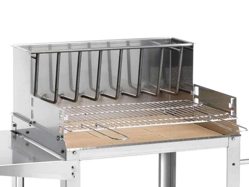 Ompagrill BetSteel 56690/X - Barbecue a legna e carbone