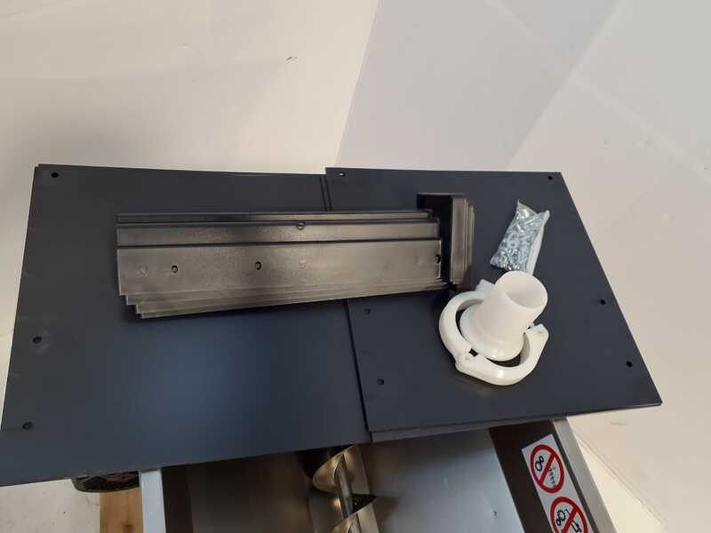 OUTLET - DA ESPOSIZIONE - Grifo DVEP20IR - Diraspatrice elettrica in INOX con pompa e rulli - Con protezioni incluse