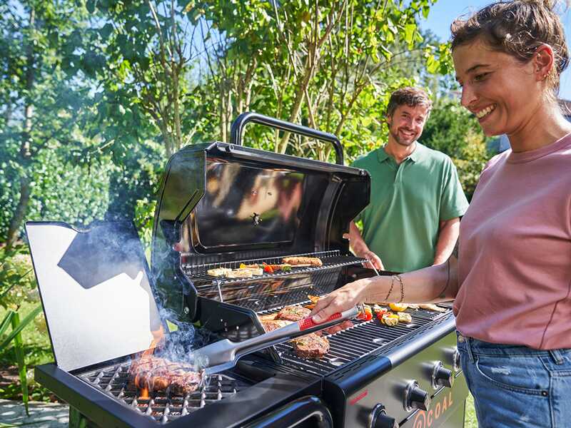 Char-Broil Gas2Coal 440 Special Edition - Barbecue a gas e carbone