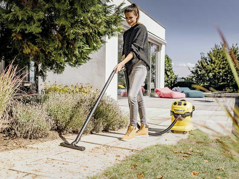 Karcher WD 4 P V-20/5/22 - Bidone aspiratutto - Fusto in plastica da 20 litri