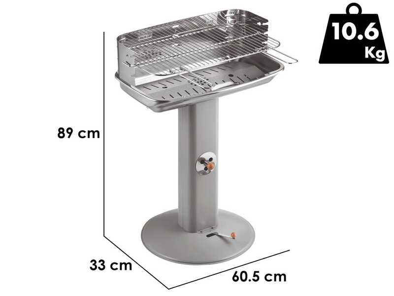 Ompagrill Venus 608/C - Barbecue a carbone