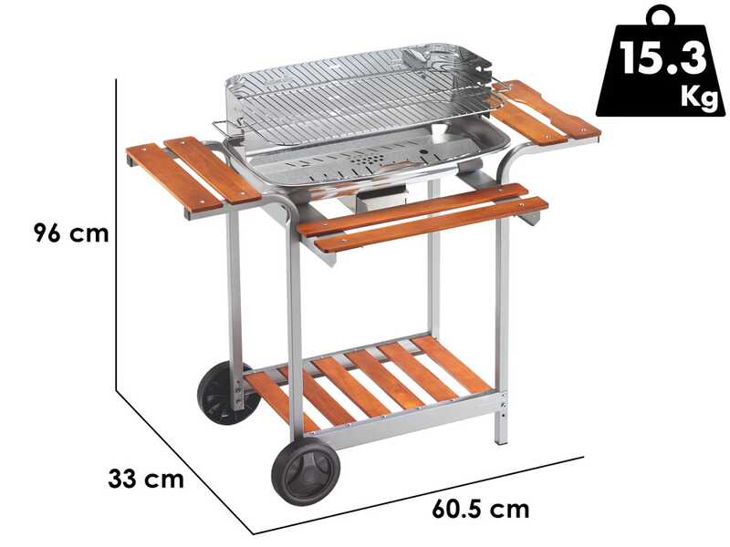 Ompagrill 60-40/Pro/C - Barbecue a carbone