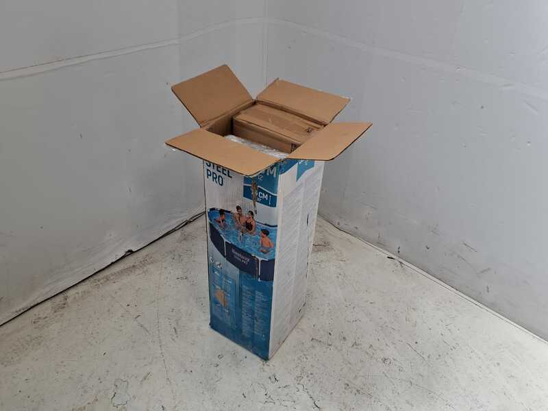 OUTLET - SENZA IMBALLO ORIGINALE - Bestway Steel Pro 56706 - Piscina Rotonda per 5-6 Persone