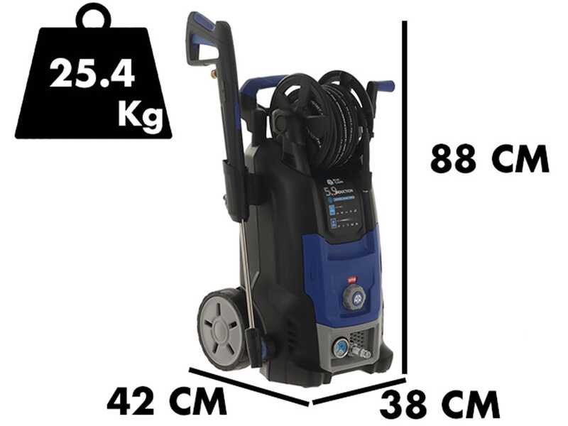 OUTLET - PICCOLI DIFETTI ESTETICI - Annovi &amp; Reverberi Blue Clean 5 Series 5.9 - Idropulitrice - 180 bar - 570 lt/h