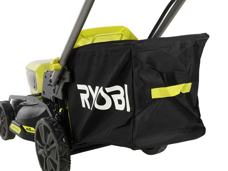 Ryobi RY18LMX46A-250 - Tagliaerba a batteria - 2x 18V/5Ah - Taglio 46 cm