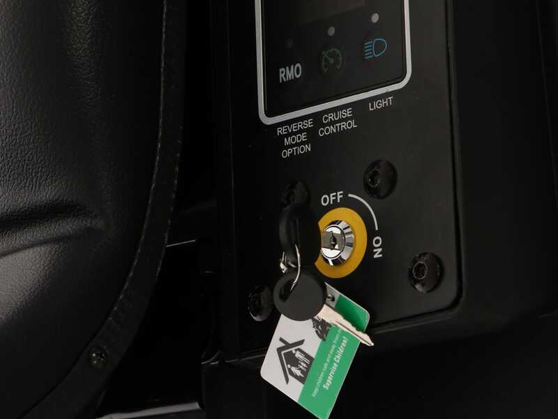 OUTLET - DA ESPOSIZIONE - GeoTech-Pro Green-Kart 76 - Trattorino taglierba a batteria 48V/50Ah - scarico laterale e mulching