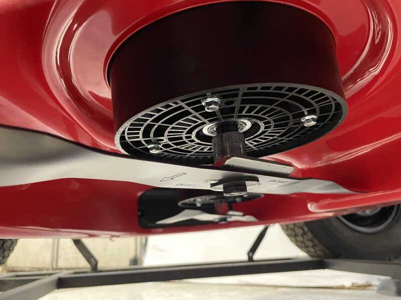 OUTLET - DA ESPOSIZIONE - GeoTech-Pro Green-Kart 76 - Trattorino taglierba a batteria 48V/50Ah - scarico laterale e mulching