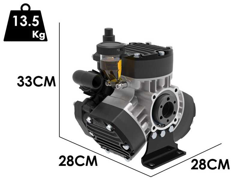 OUTLET - DA ESPOSIZIONE - Comet MP55 - Pompa per irrorazione a trattore - versione per acidi e prodotti chimici