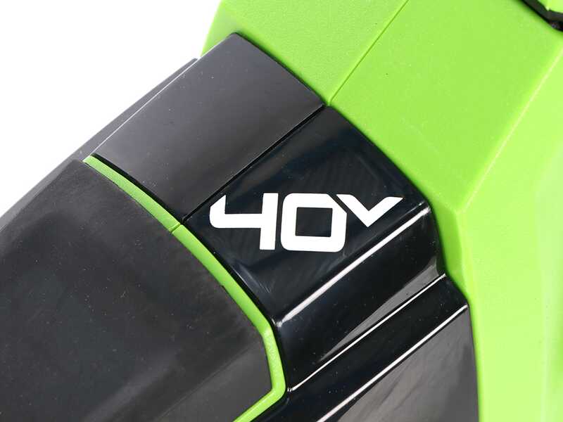 Greenworks PH40B01-01 - Tagliasiepi elettrico su asta di prolunga telescopica orientabile - 40V - SENZA BATTERIA E CARICABATTERIA