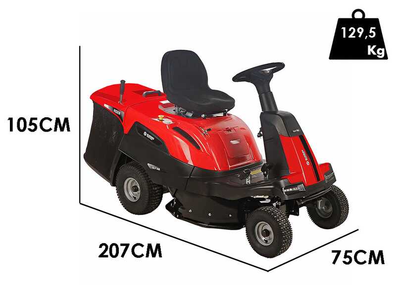 BlueBird TR P 74H - Trattorino tagliaerba mini-rider - Motore da 352cc