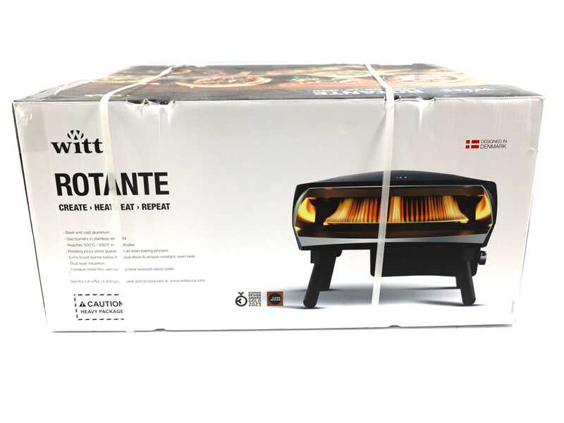 Witt Etna Rotante Grigio - Forno a gas per pizza