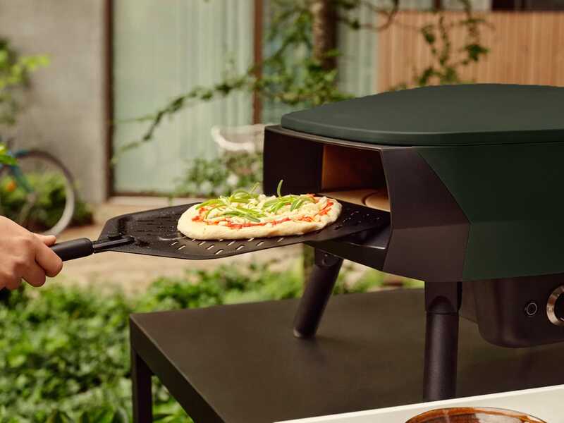 Witt Piccolo Rotante Nero - Forno a gas per pizza