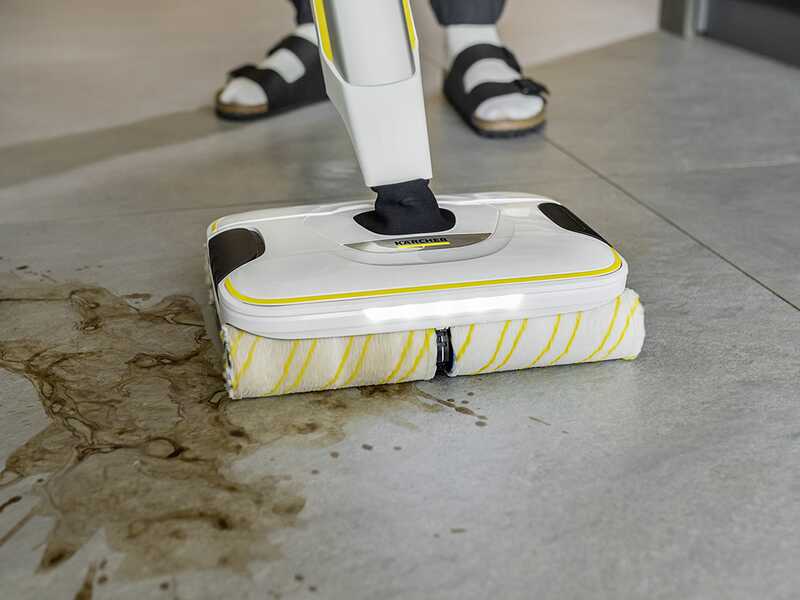Karcher FC 8 Smart Signature Line - Lavapavimenti a batteria 3 in 1: lava, asciuga, aspira